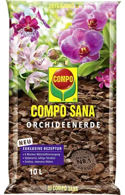 Zdjęcie produktu dla COMPO 11615 COMPO SANA Orchideenerde, 10 l