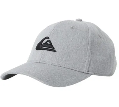 Image de Quiksilver Casquette Homme Decades, Taille:ONESIZE, Couleur:sgrh-light grey heather
