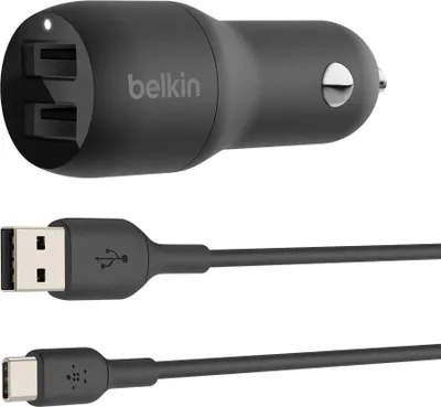 Obrázok produktu pre Belkin Boost Charge, Auto, Zapaľovač, 1 m, Čierna