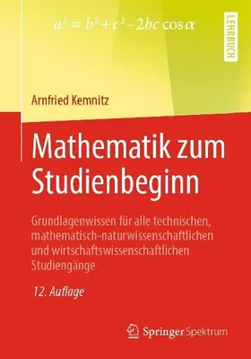 Produktbild von Mathematik zum Studienbeginn