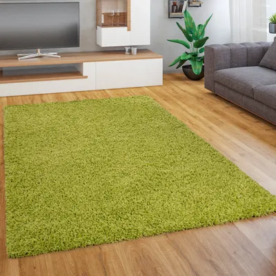 Produktbild von Teppich Wohnzimmer Schlafzimmer Hochflor Shaggy Flokati Einfarbig Weich Modern Grösse 70x250 cm
