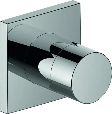 Produktbild von Keuco Absperrventil IXMO DN 15, UP, mit Griff IXMO Pure Rosette eckig Aluminium-finish