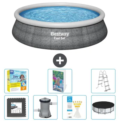 Produktbild von Bestway Fast Set Rund - 457x107 cm - 8-teilig  S433
