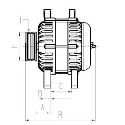 Produktbild von HC-Cargo 131475 Freilaufgetriebe Starter