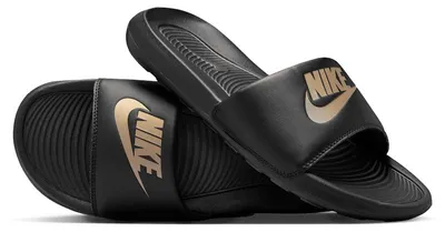 Produktbild von Nike Victori One Slide Black Metallic Gold - EU 46