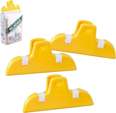 Image de Orion Clips pour sacs Agrafes de fermeture pour aliments Clips de fermeture 7 cm 3 pièces