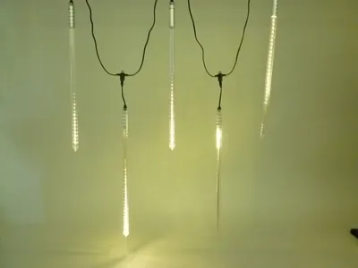 Produktbild von LED Lauflicht Stick im 5er Set Schneefall Licht Effekt Außen-Gartenleuchte