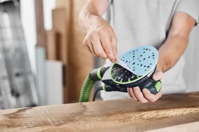 Produktbild von Festool StickFix Brilliant 2 Schleifpapierstreifen, 93x178 mm, Körnung 80, 50 Stück