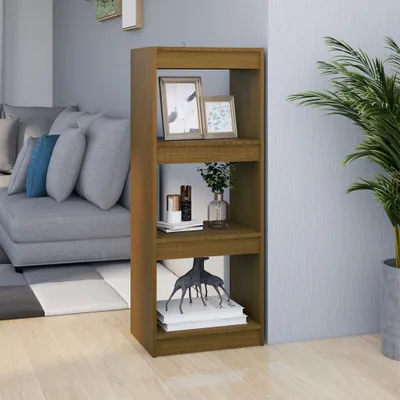 Produktbild von vidaXL Bücherregal/Raumteiler Honigbraun 40x30x103,5 Massivholz Kiefer - Bücherregal - Bücherregale - Holz Bücherregal - Raumteiler