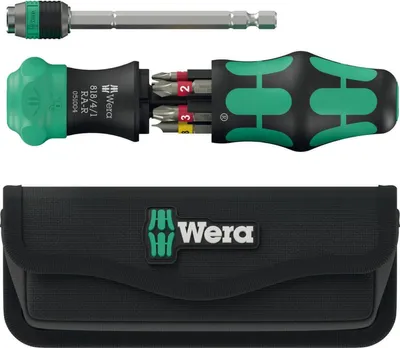 Image de Muli-outils Kraftform Kompakt 25 RA-R avec étui, 6 pièces - WERA - 05051515001