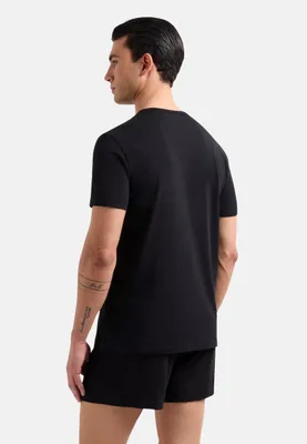 Produktbild von Emporio Armani 2er-Pack Lounge-T-Shirts, Blau L