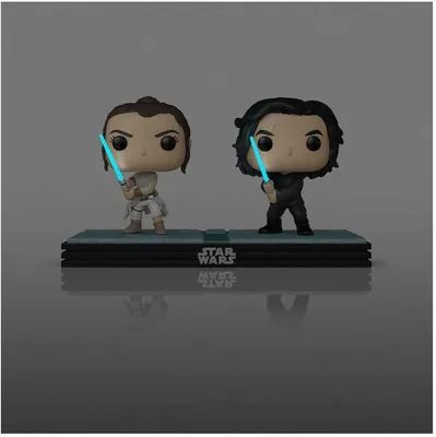 Image de Star Wars POP! Figurki - Kylo Ren i Rey 9 cm Glow in the Dark 2-Pak