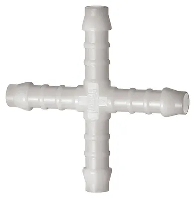Produktbild von Riegler Kreuzverbindungsstutzen, für Schlauch LW 6 mm, POM