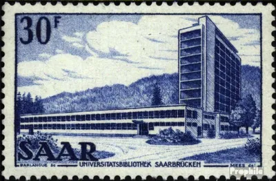 Produktbild von Briefmarken Saarland 1952 Mi 332 gestempelt Saaransichten