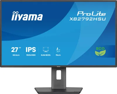 Produktbild von Iiyama 68.6Cm (27") Xb2792Hsu-B1 16:9 Hdmi+Dp+2Xusb Ips