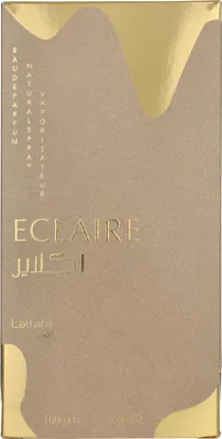 Obrázok produktu pre Lattafa Eclaire, Unisex, 100 ml, Nádoba na jedno použitie, Tekutý parfém, Karamel, Mlieko, Cukor, Med, Biely kvet