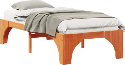 Immagine prodotto di Struttura del letto Marrone 90 x 190 cm Pino massello