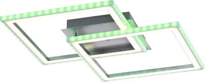Obrázek produktu pro JUST LIGHT FELIX60 LED stropní svítidlo Regulovatelná barva světla 26W Stříbrná/bílá 14634-55