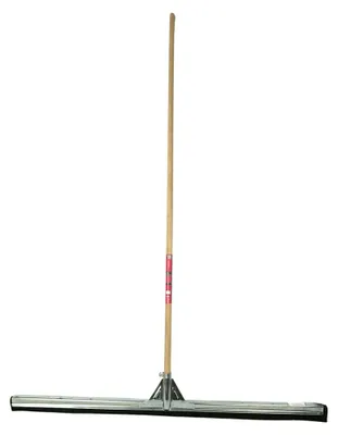 Bodenabzieher 100 cm mit Stiel 150 cm, schwarz
