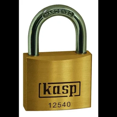 Produktbild von KASP K12560A3 Vorhängeschloss 60mm gleichschließend Goldgelb Schlüsselschloss