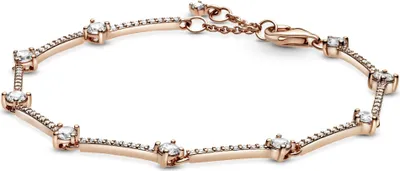 Image de Pandora Pavé étincelant bracelet 589217C01 Bracelet pour femme, circonférence du bracelet:18cm
