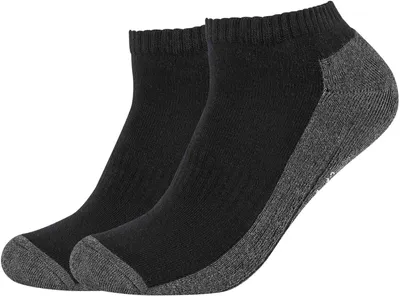 Produktbild von 2er Pack camano Pro Tex Funktions Sneakersocken Uni 0005 - black 43-46