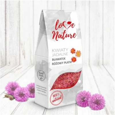 Zdjęcie produktu dla Bławatek różowy płatki 10g LOVE NATURE
