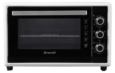 Image de Mini Four Brandt 40l Blanc Chaleur Tournante Et Gril - Brandt