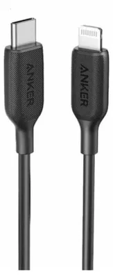 Produktbild von Anker A81B6G11, 1,8 m, USB C, Lightning, Männlich, Männlich, Schwarz
