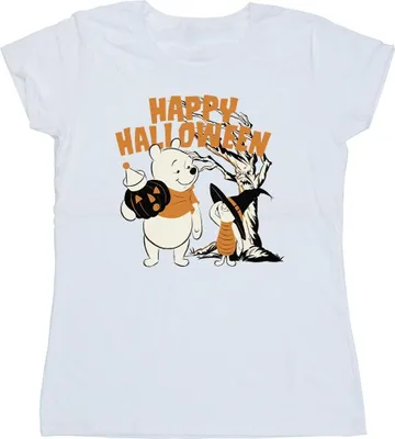Obrázok produktu pre Disney - Dámske tričko "Happy Halloween" BI44858 (XL) (White)