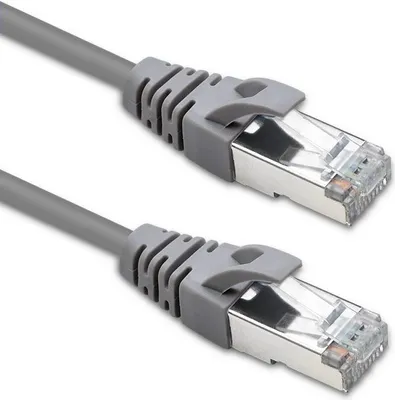 Image de QOLTEC 54528 Kabel Patchcord FTP / CAT5e / 2 x RJ45 / 3m