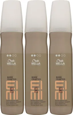 Produktbild von Wella Eimi Body Crafter 3 x 150 ml  flexibles Volumenspray Set