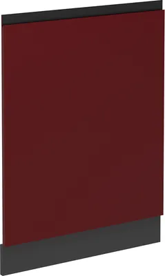 Produktbild von Geschirrspülblende Vicco R-Line Rot 60 cm  J-Shape ohne Arbeitsplatte, Model 54618