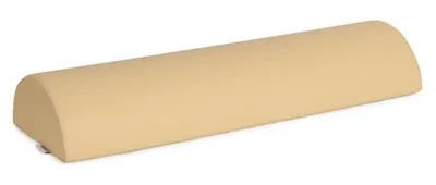 Obrázek produktu pro Habys polohovací váleček půlkulatý, kolenní váleček, krční polštářek, krční váleček, polohovací polštářek pro masáže a terapii, kolenní půlváleček, 60x19x9cm béžový