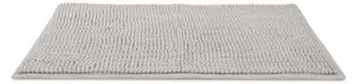 Image de Tapis de bain Beautissu BeauMare WR, 70 x 120 cm, antidérapant, chenille, gris
