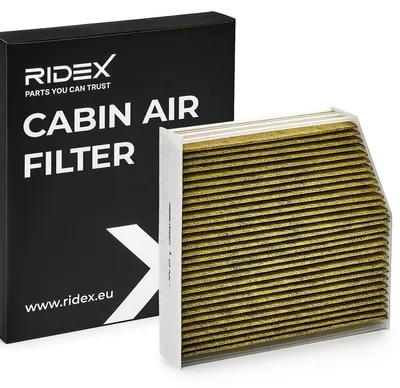 Produktbild von RIDEX 424I0504 Innenraumfilter Pollenfilter passend für MERCEDES-BENZ B-Klasse (W246, W242) A-Klasse (W176) CLA Coupe (C117) GLA (X156)