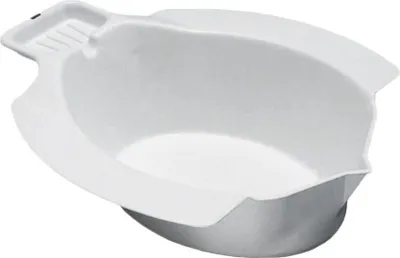 Produktbild von Wellys Mobiles Bidet weiß Toilette Einsatz Sitzwanne Becken R019805