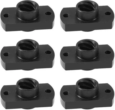 Image de Kit d'impression 3D - 6 pièces - Vis à billes T8 - Noir - pour imprimantes 3D Creality