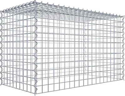 Obrázek produktu pro Přídavný gabion typ 3 100 cm x 60 cm x 50 cm (D x V x H), velikost ok 5 cm x 5 cm, spirála