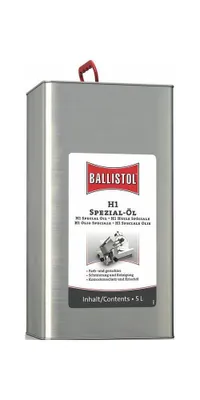 Zdjęcie produktu dla Olej specjalny H1 5l kanister BALLISTOL