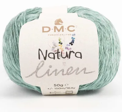 Produktbild von Natura Linen von DMC – Premium-Leinenmischung, Sommergarn zum Stricken (50 g), Farbe (08)