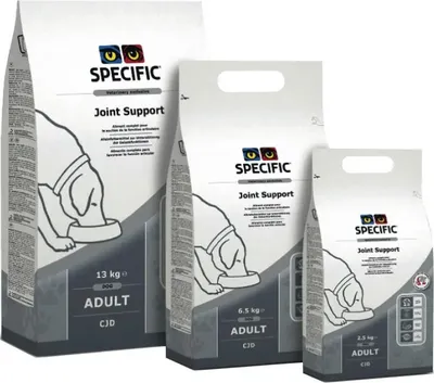 Productafbeelding van Specifieke gewrichtsondersteuning voor volwassen honden met CJD, 12 kg (3 x 4 kg)