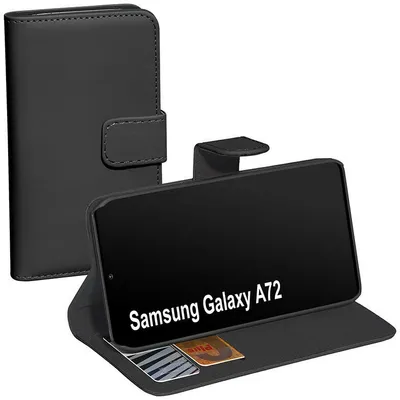 Produktbild von PEDEA Book Cover Classic für Samsung Galaxy A72, schwarz