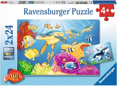 Produktbild von Kunterbunte Unterwasserwelt Ravensburger 07815