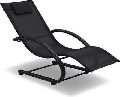 Rijoka Gartenliege Sonnenliege Relaxliege - Luxus Rattan Loungeliege
