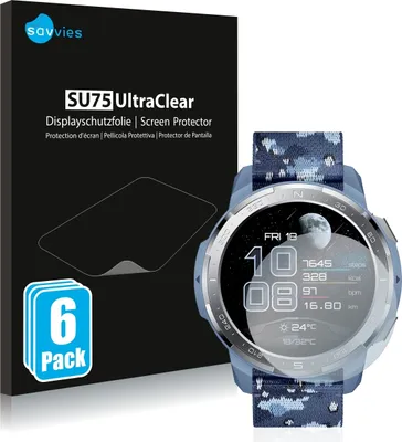 Produktbild von 6x Für Honor Watch GS Pro Schutzfolie Savvies Displayschutz Display Schutz Folie Klar Transparent