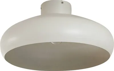 Produktbild von Lindby Deckenleuchte Elover, beige, Ø 45 cm, Eisen