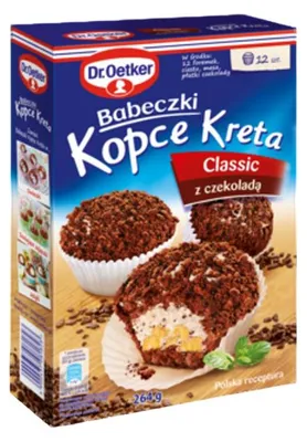 Zdjęcie produktu dla Dr. Oetker Babeczki Kopce Kreta 264g