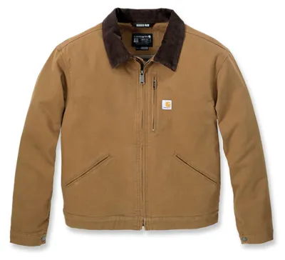 Produktbild von Carhartt Relaxed Fit Canvas Detroit Jacket 106208, Farbe:carhartt® brown, Größe:S