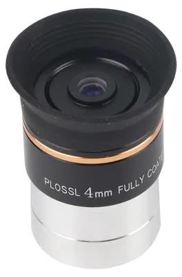 Immagine prodotto di occhio del telescopio da 4 mm, pelle oculare completamente rivestita Accessori del telescopio da 1,25 pollici per osservazioni celesti Vista del paesaggio